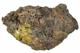 Yellow Wulfenite Crystals - Lucin, Utah #274914