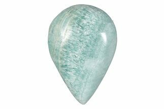 Polished Blue Caribbean Calcite Cabochon #275567