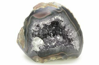Sparkly, Purple Amethyst Geode - Uruguay #275987