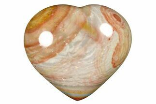 Wide, Polychrome Jasper Heart - Madagascar #277931