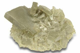 Gray-Green Tabular Barite With Phantoms- Peru #277224
