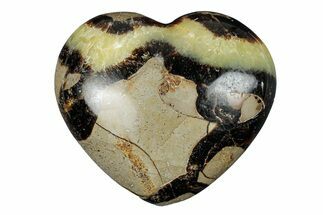Polished Septarian Heart - Madagascar #278026