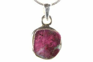 Ruby in Kyanite Pendant (Necklace) - Sterling Silver #278511
