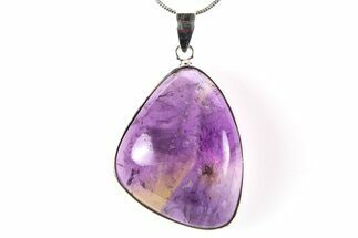 Polished Ametrine Pendant (Necklace) - Sterling Silver #278519