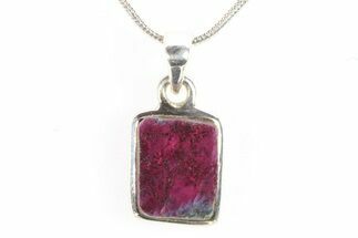 Ruby in Kyanite Pendant (Necklace) - Sterling Silver #278505