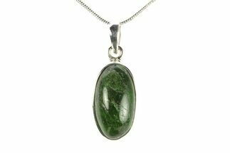Chrome Diopside Pendant (Necklace) - Sterling Silver #278805