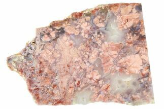 Polished Cotton Candy Agate Slab - Mexico #279632