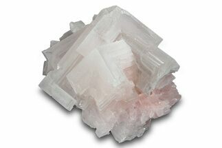 Pink Halite Crystal Cluster - Trona, California #279809
