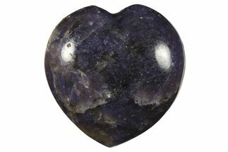 Sparkly Purple Lepidolite Heart - Madagascar #280409