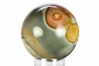 Polished Polychrome Jasper Sphere - Madagascar #280470