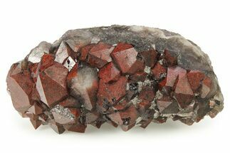 Thunder Bay Amethyst Cluster with Hematite - Canada #281241