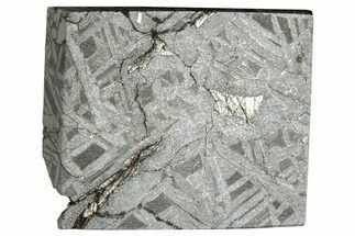 Etched Tambo Quemado Iron Meteorite Slice ( g) - Peru #281177