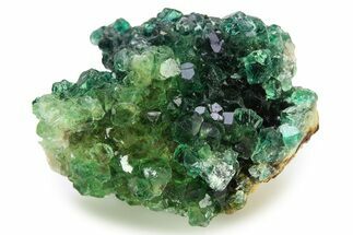 Gemmy Green Fluorite Cluster - Okorusu Mine, Namibia #281675