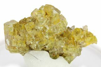 Gemmy Heliodor Crystal Cluster - Erongo Mountains, Namibia #281683