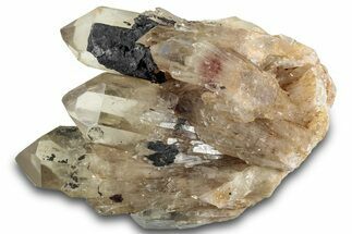 Smoky Citrine Crystal Cluster - Lwena, Congo #281861