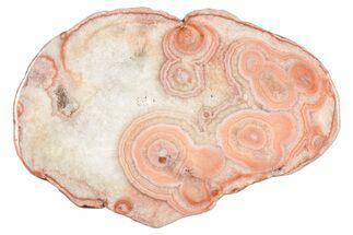 Polished Potato Agate Slice - England #283046