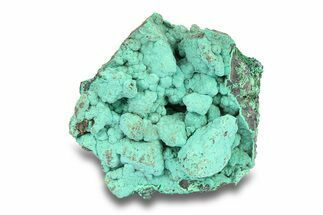 Deep Teal Botryoidal Chrysocolla - Planet Mine, Arizona #283877