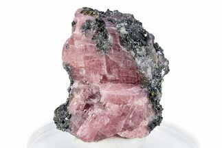 Vibrant Pink Rhodochrosite - Sweet Home Mine, Colorado #283824