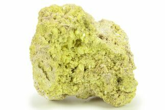 Sulfur Crystals on Matrix - Steamboat Springs, Nevada #284368