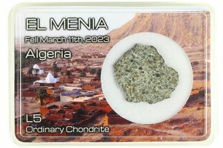 L Chondrite Meteorite ( g) Slice - El Menia #285477