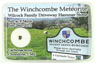 Winchcombe Chondrite Meteorite Fragment - Fall #285696