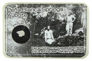 Aubrite Meteorite Fragment - Peña Blanca Springs #286045