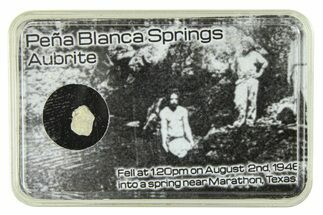 Aubrite Meteorite Fragment - Peña Blanca Springs #286052