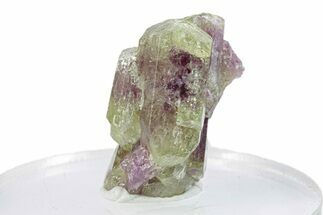 Gemmy Vesuvianite Crystals - Jeffrey Mine, Canada #287036