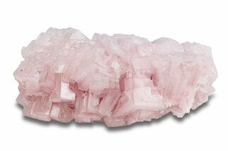 Pink Halite Crystal Cluster - Trona, California #286554