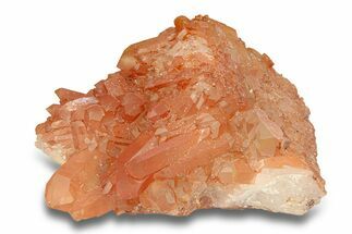 Tangerine Quartz Crystal Cluster - Brazil #289744