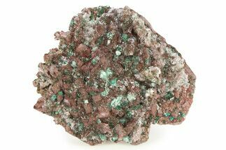 Malachite and Selenite on Ferroan Dolomite - Morocco #290829