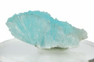 Blue-Green Aragonite Aggregation - Wenshan Mine, China #290961