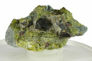 Gemmy Andradite Garnets with Epidote - Afghanistan #290364