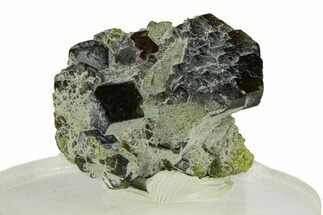Gemmy Andradite Garnets with Epidote - Afghanistan #290365