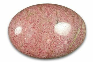 Polished Rhodonite Palm Stone - Madagascar #290809