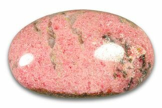 Polished Rhodonite Palm Stone - Madagascar #290818