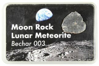 Lunar Meteorite ( g) Slice - Bechar #291329