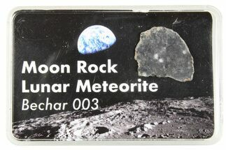 Lunar Meteorite ( g) Slice - Bechar #291340