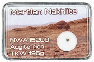 Martian Nakhlite Meteorite Fragment - NWA #292178