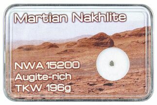 Martian Nakhlite Meteorite Fragment - NWA #292193