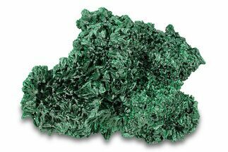 Silky Fibrous Malachite Cluster - DR Congo #294645