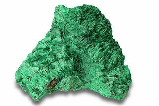 Fibrous Malachite Crystal Cluster - DR Congo #294661