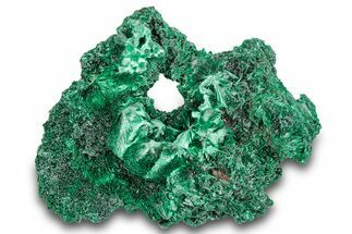 Silky Fibrous Malachite Cluster - DR Congo #294667