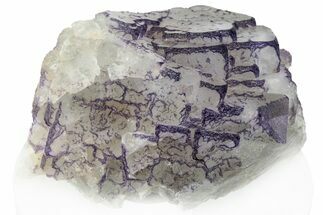 Purple Edge Fluorite - Qinglong Mine, China #295059