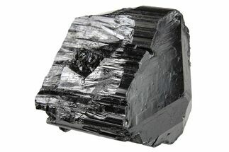 Terminated Black Tourmaline (Schorl) Crystal - Madagascar #295021