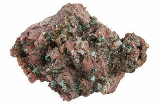 Malachite and Selenite on Ferroan Dolomite - Morocco #295193
