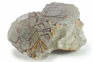 Purple Edge Fluorite - Qinglong Mine, China #295076