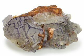 Purple Edge Fluorite - Qinglong Mine, China #295081