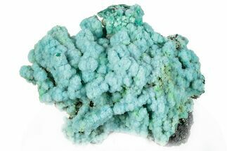 Forest Green Conichalcite on Chrysocolla - Namibia #295898