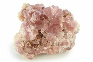 Sparkly Pink Amethyst Geode Section - Argentina #296812